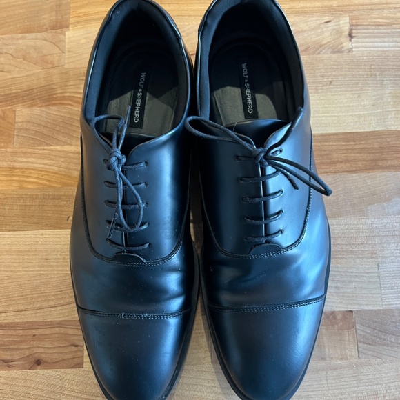 Wolf & Shepard Closer™ Oxford Dress Shoes - Men’s - Black - Size: 13